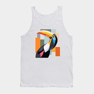 Geometric Toucan Tank Top